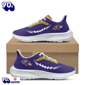 Baltimore Ravens Running Shoes 1 Baltimore Ravens Running Shoes