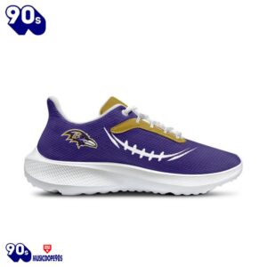 Baltimore Ravens Running Shoes 7 Baltimore Ravens Running Shoes