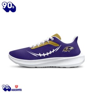 Baltimore Ravens Running Shoes 6 Baltimore Ravens Running Shoes