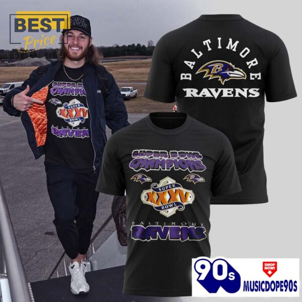 Baltimore Ravens Super Bowl Champions Shirt