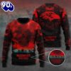 Baltimore Ravens x Stranger Things Ugly Sweater Gift Xmas