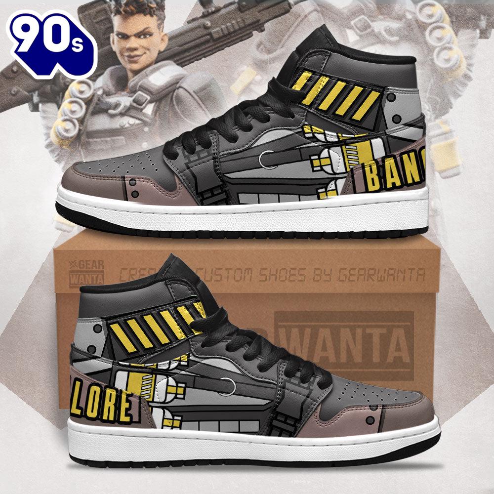 Bangalore Apex Legends JDs Sneakers Custom Uniform Shoes Bangalore Apex Legends JDs Sneakers Custom Uniform Shoes