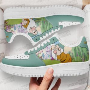 Bashful Snow White and 7 Dwarfs Custom Air Sneakers