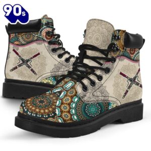 Bassoon Vintage Mandala Asboot All Season Boots