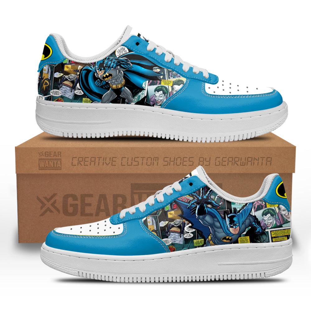 Batman Air Sneakers Custom Superhero Comic Shoes Batman Air Sneakers Custom Superhero Comic Shoes