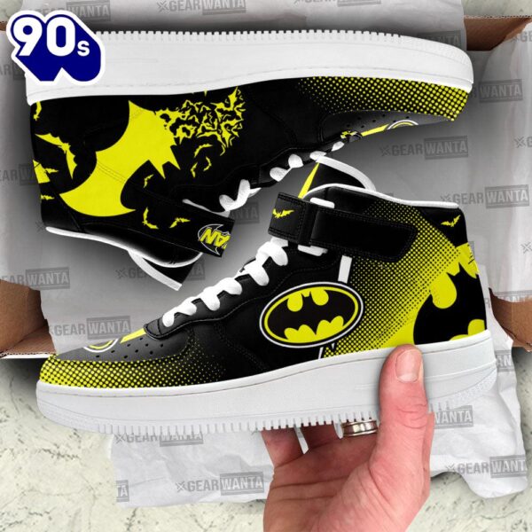 Batman High Top Air Force Shoes Custom Sneakers