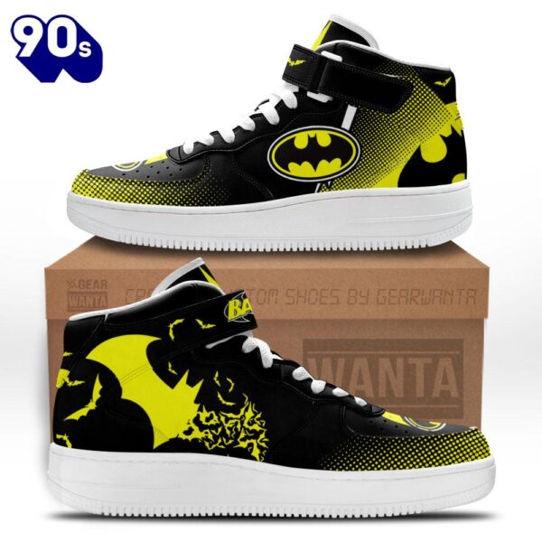 Batman High Top Air Force Shoes Custom Sneakers