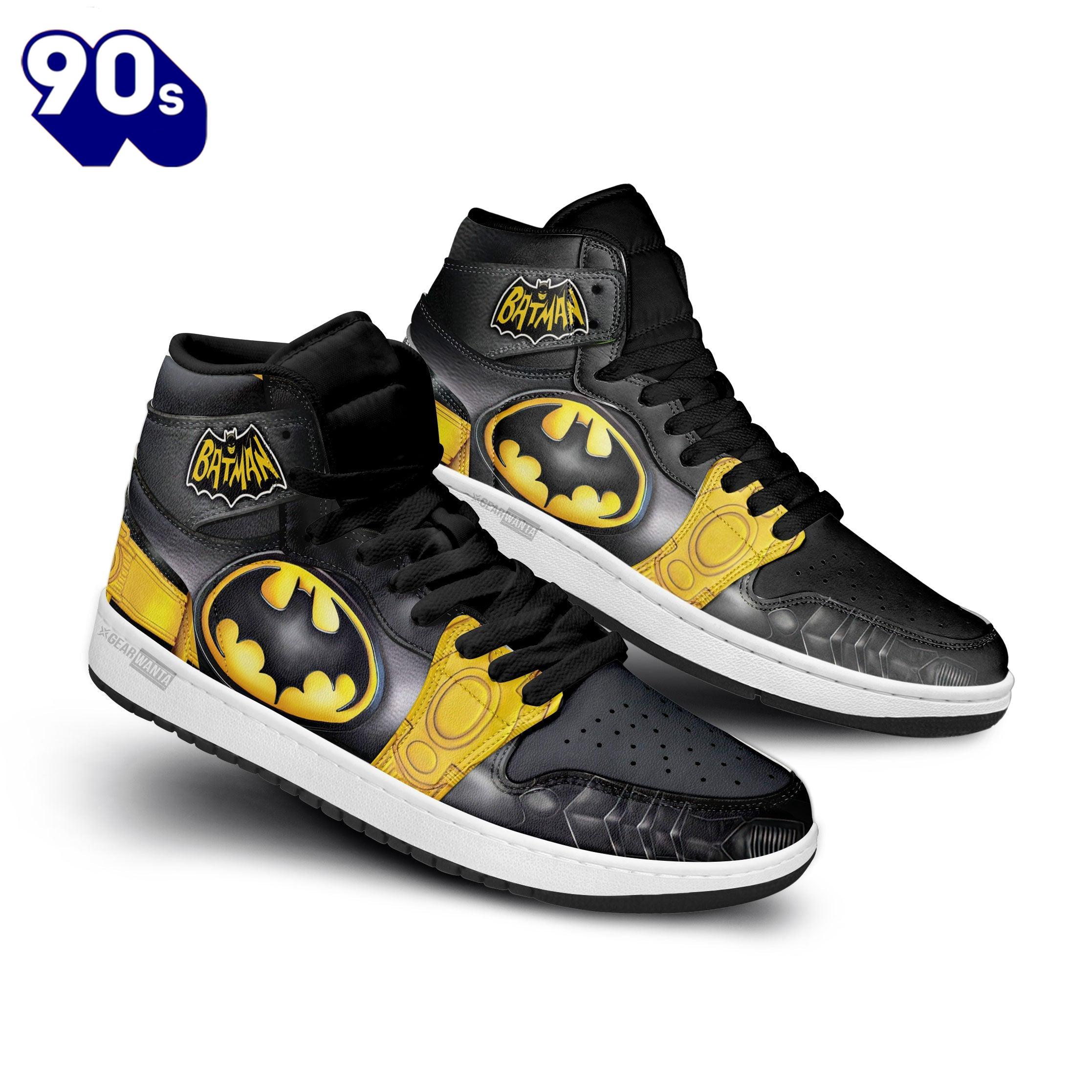 Batman J1 Shoes Custom Super Heroes Sneakers Batman J1 Shoes Custom Super Heroes Sneakers