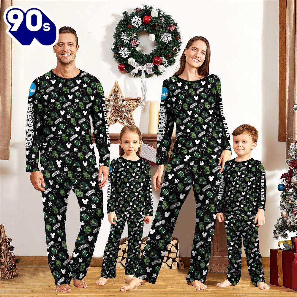 Baylor Bears NCAA And Mickey Mouse Pajamas Custom Your Name Mickey Pajama Set Baylor Bears NCAA And Mickey Mouse Pajamas Custom Your Name Mickey Pajama Set