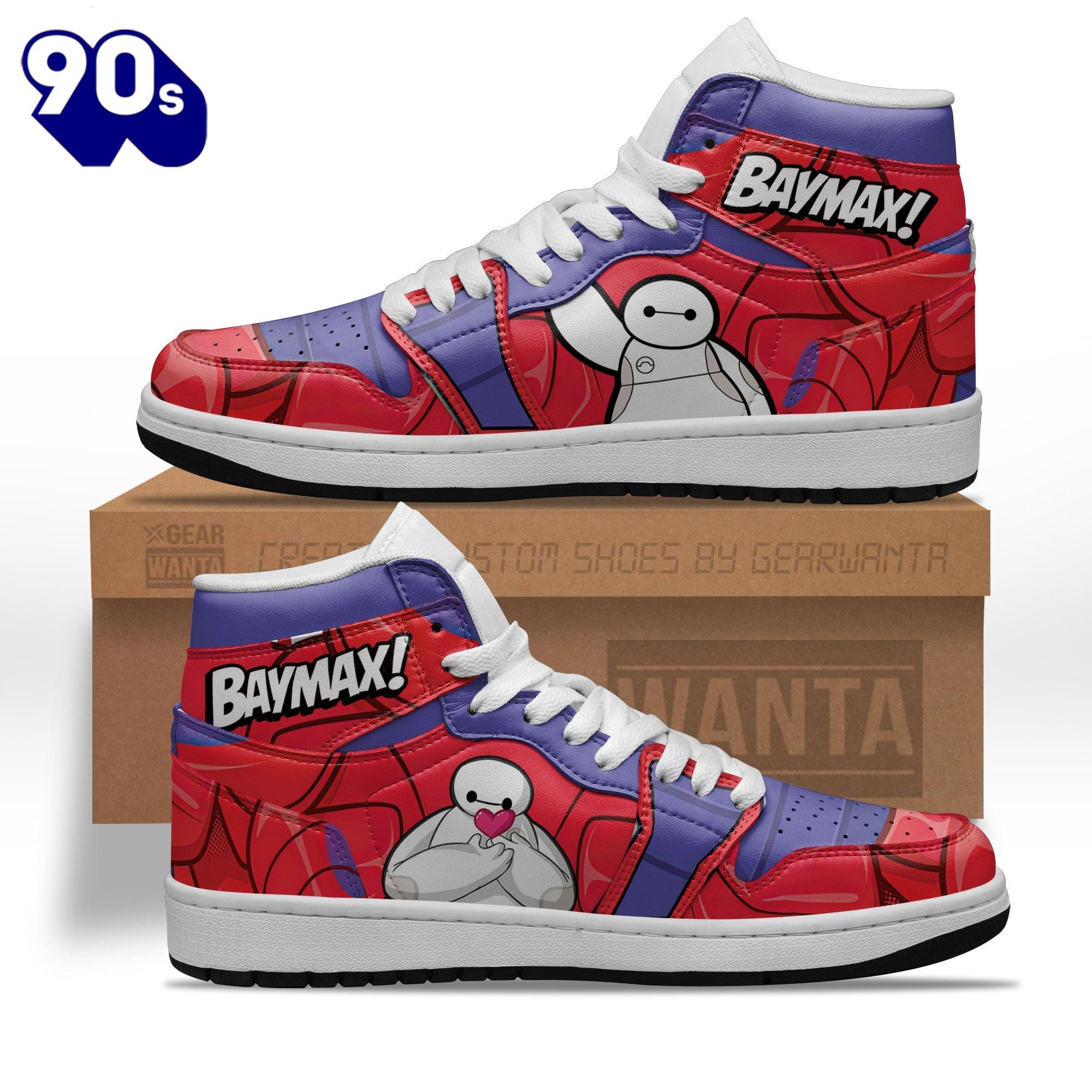 Baymax Shoes Custom Super Heroes Sneakers Baymax Shoes Custom Super Heroes Sneakers