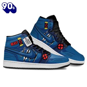 Beast J1 Sneakers Movies X-Men Custom Shoes 1 Beast J1 Sneakers Movies X-Men Custom Shoes
