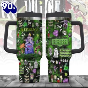Beetlejuice 40oz Stanley Tumbler
