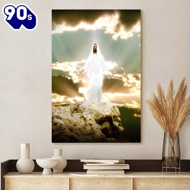 Behold My Beloved Son Canvas Wall Art Decor Behold My Beloved Son Canvas Wall Art Decor