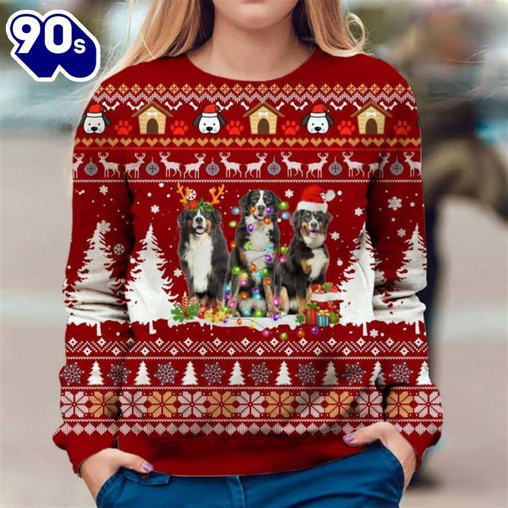 Bernese Mountain Dog Ugly Premium Sweater Bernese Mountain Dog Ugly Premium Sweater