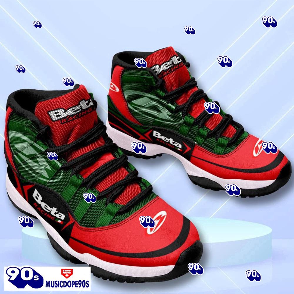 Beta Racing Custom Name Air Jordan 11 Sneakers Vintage Shoes Beta Racing Custom Name Air Jordan 11 Sneakers Vintage Shoes