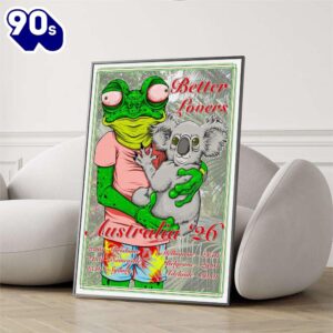 Better Lovers 2026 Tour in Australia Poster