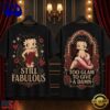 Betty Boop Still Fabulous Too Glam to Give a Damn 3D Shirt, Viral 3D Music Tee
