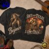 Beyonce Vintage Country Sunset Portrait 3D Shirt, Viral 3D Music Tee