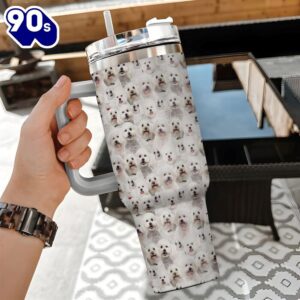 Bichon Frise Tumbler 40OZ For Lover Dogs