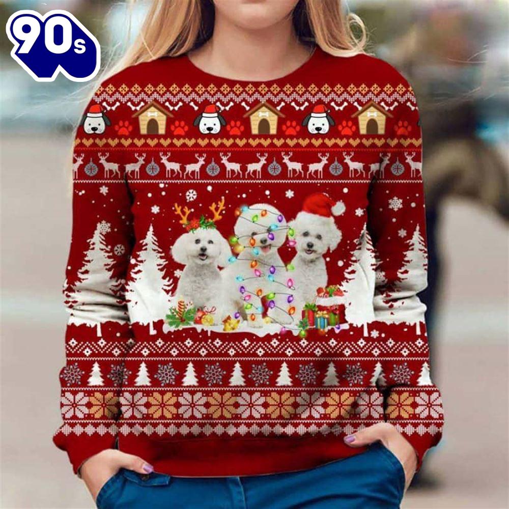 Bichon Frise Ugly Premium Sweater Bichon Frise Ugly Premium Sweater