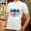 Big Face Stitch T-Shirt Disney Gift Xmas