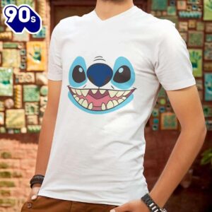 Big Face Stitch T-Shirt Disney…