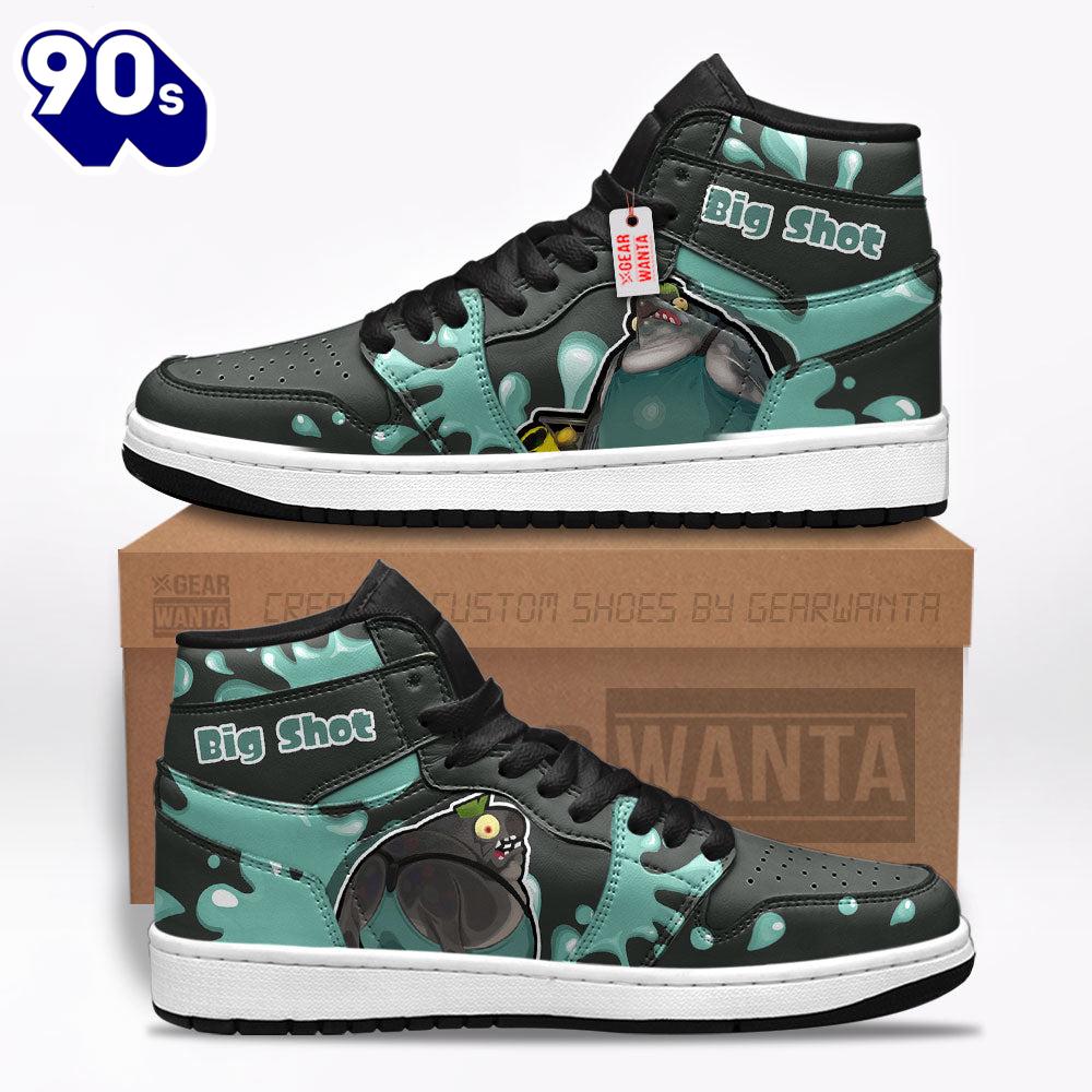 Big Shot Splatoon J1 Shoes Custom For Fans Big Shot Splatoon J1 Shoes Custom For Fans