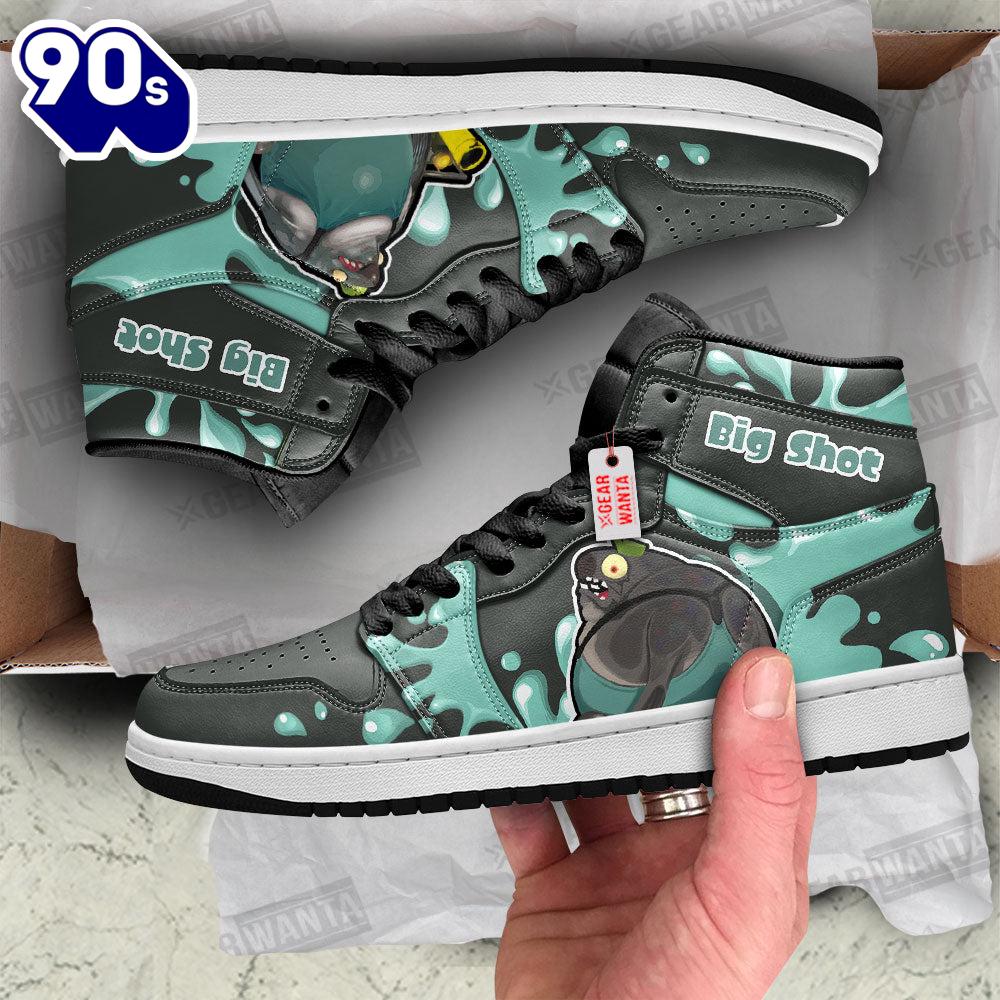 Big Shot Splatoon J1 Shoes Custom For Fans Big Shot Splatoon J1 Shoes Custom For Fans