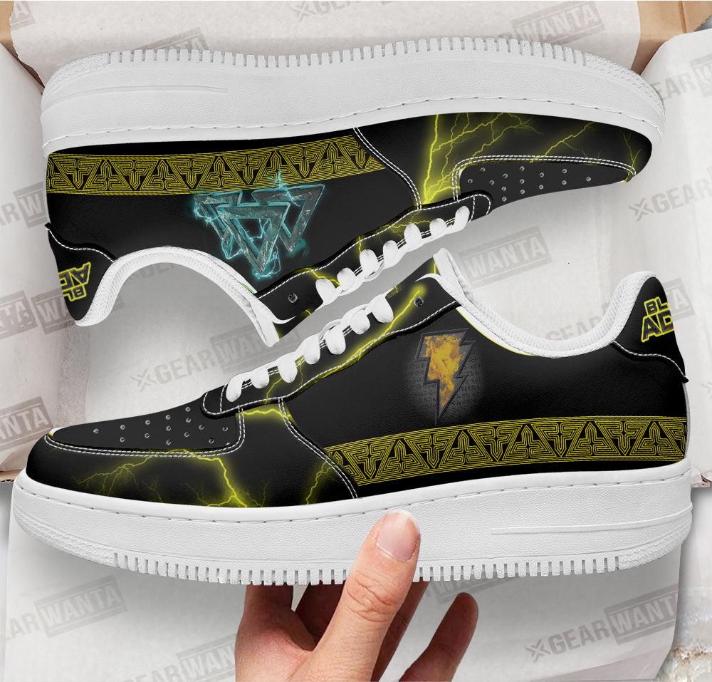 Black Adam Custom Air Sneakers Black Adam Custom Air Sneakers