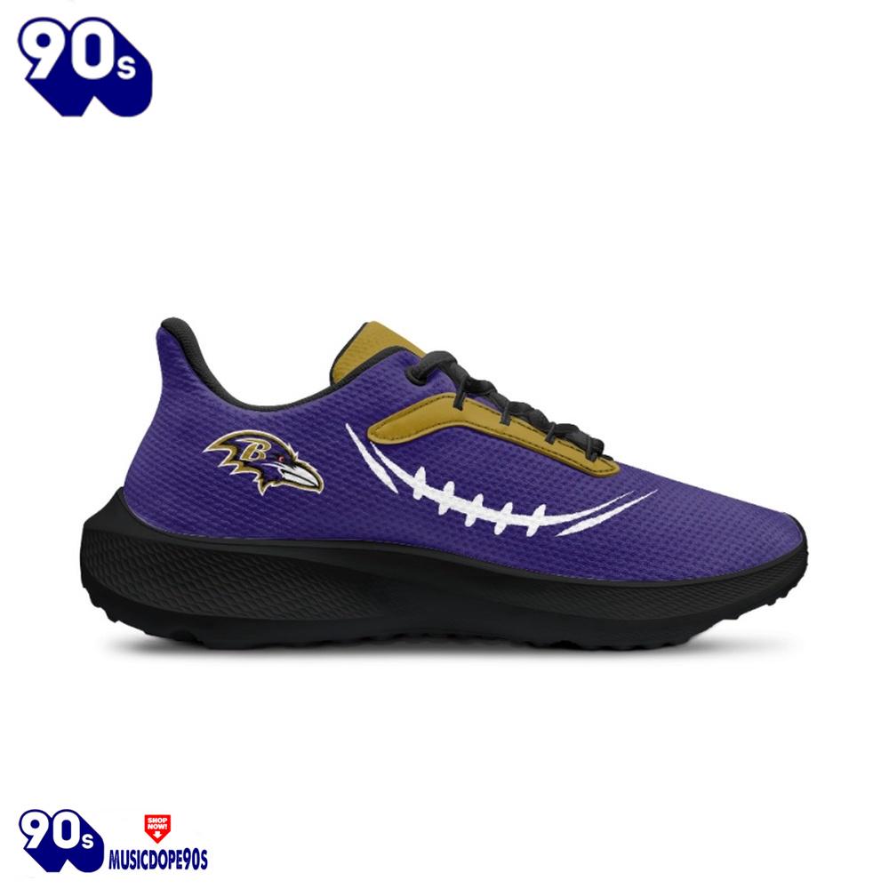 Black Baltimore Ravens Running Shoes Black Baltimore Ravens Running Shoes