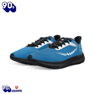 Black Detroit Lions Running Shoes 1 Black Detroit Lions Running Shoes