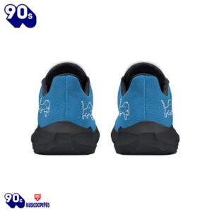 Black Detroit Lions Running Shoes 2 Black Detroit Lions Running Shoes