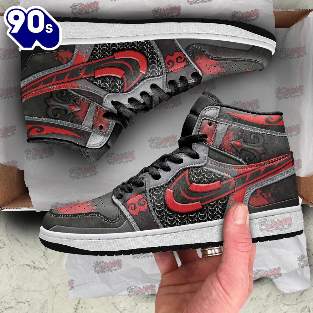Black Knight Game Character Shoes Custom For Fans Black Knight Game Character Shoes Custom For Fans
