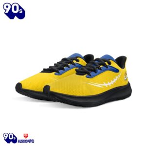 Black Los Angeles Rams Running Shoes 1 Black Los Angeles Rams Running Shoes
