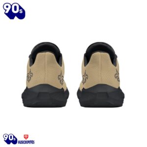 Black New Orleans Saints Running Shoes 2 Black New Orleans Saints Running Shoes