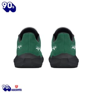 Black New York Jets Running Shoes 2 Black New York Jets Running Shoes