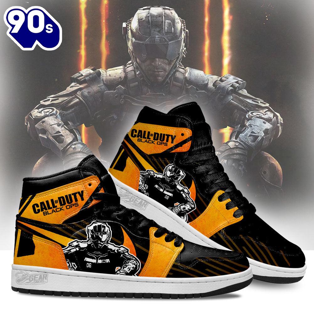 Black Ops Call Of Duty Shoes Custom Gifts Idea For Fans Black Ops Call Of Duty Shoes Custom Gifts Idea For Fans