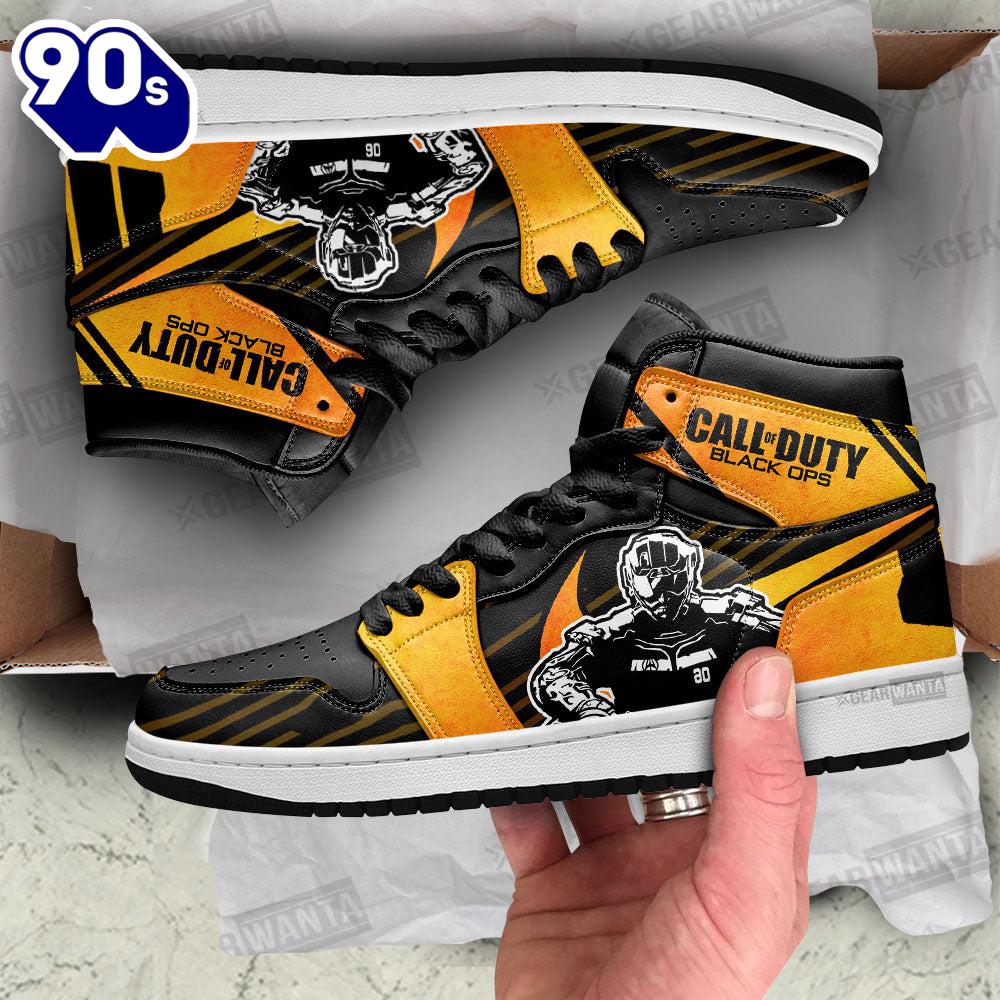Black Ops Call Of Duty Shoes Custom Gifts Idea For Fans Black Ops Call Of Duty Shoes Custom Gifts Idea For Fans