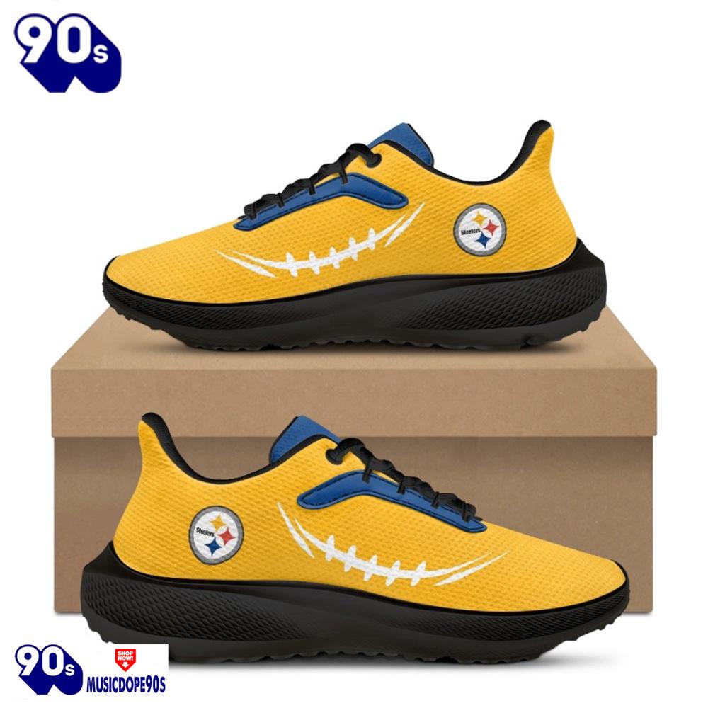 Black Pittsburgh Steelers Running Shoes Black Pittsburgh Steelers Running Shoes