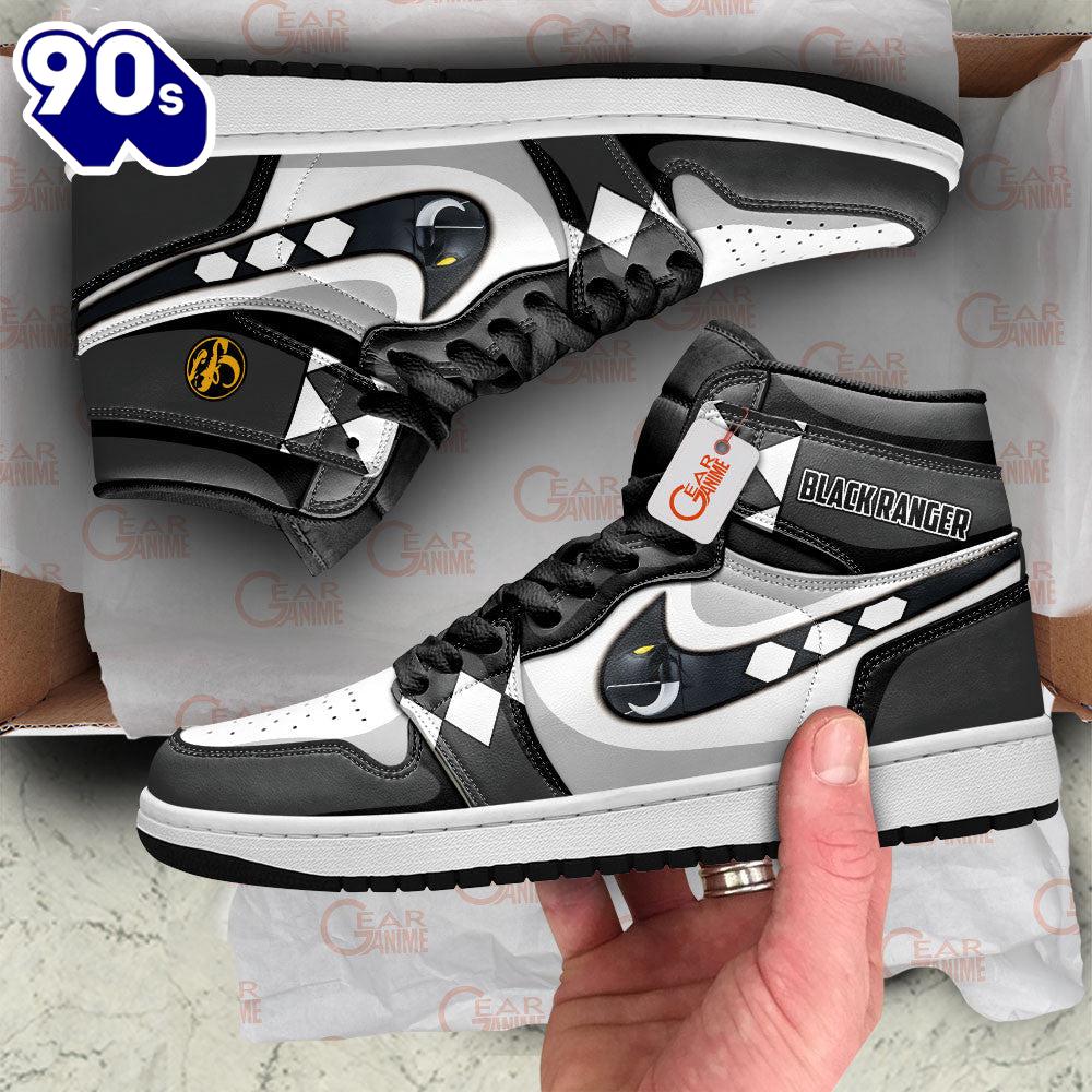 Black Ranger J1 Sneakers Movies Custom For Fans Black Ranger J1 Sneakers Movies Custom For Fans