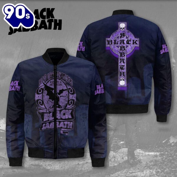 Black Sabbath 3D Bomber Jacket Gift Christmas  For Fans