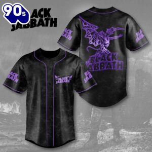 Black Sabbath Baseball Jersey