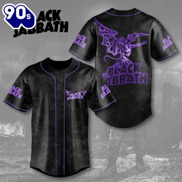 Black Sabbath Baseball Jersey