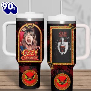 Black Sabbath Ozzy Osbourne 40oz Stanley Tumbler