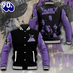 Black Sabbath Varsity Jacket For…