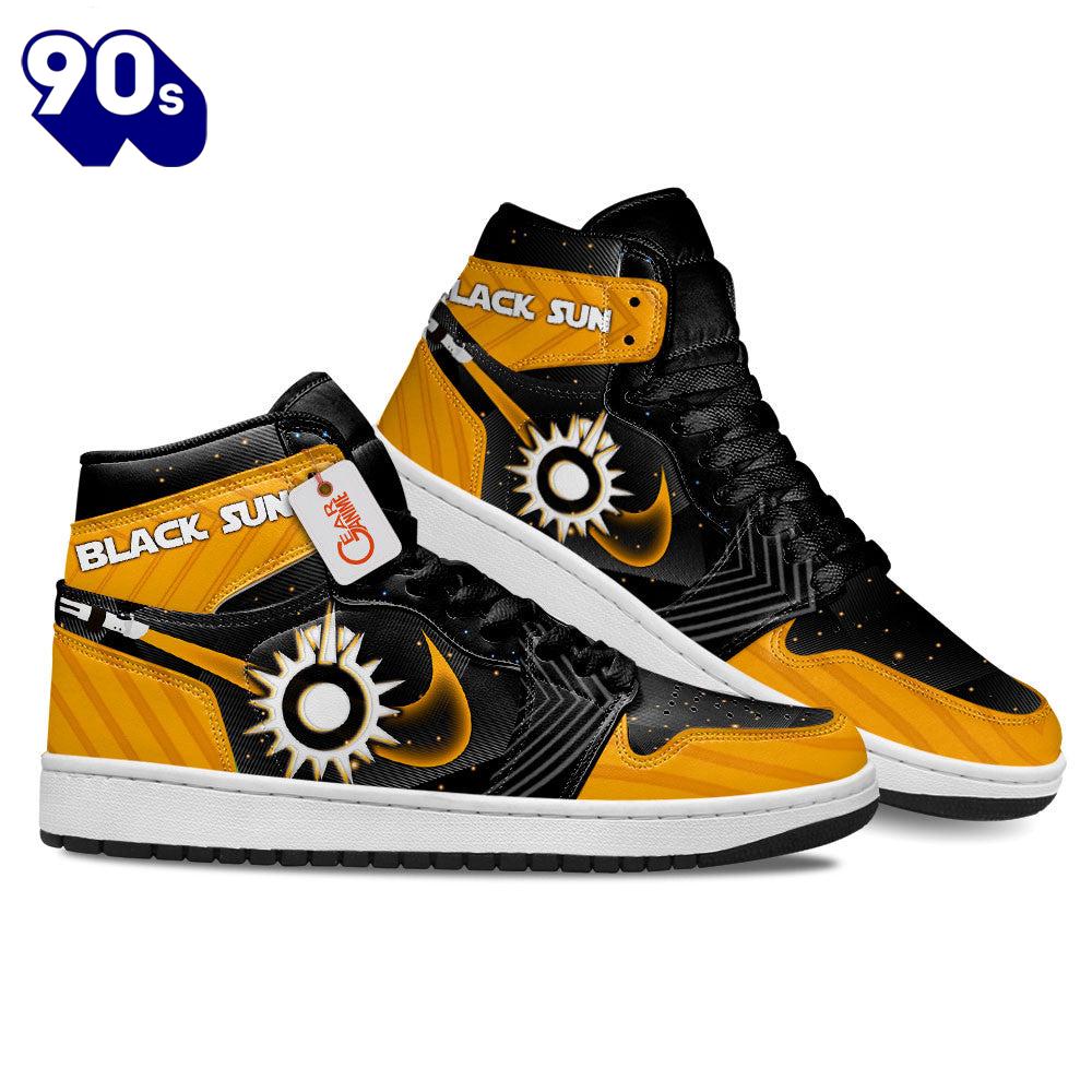 Black Sun J1 Sneakers Custom For Fans Black Sun J1 Sneakers Custom For Fans