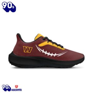 Black Washington Commanders Running Shoes 3 Black Washington Commanders Running Shoes