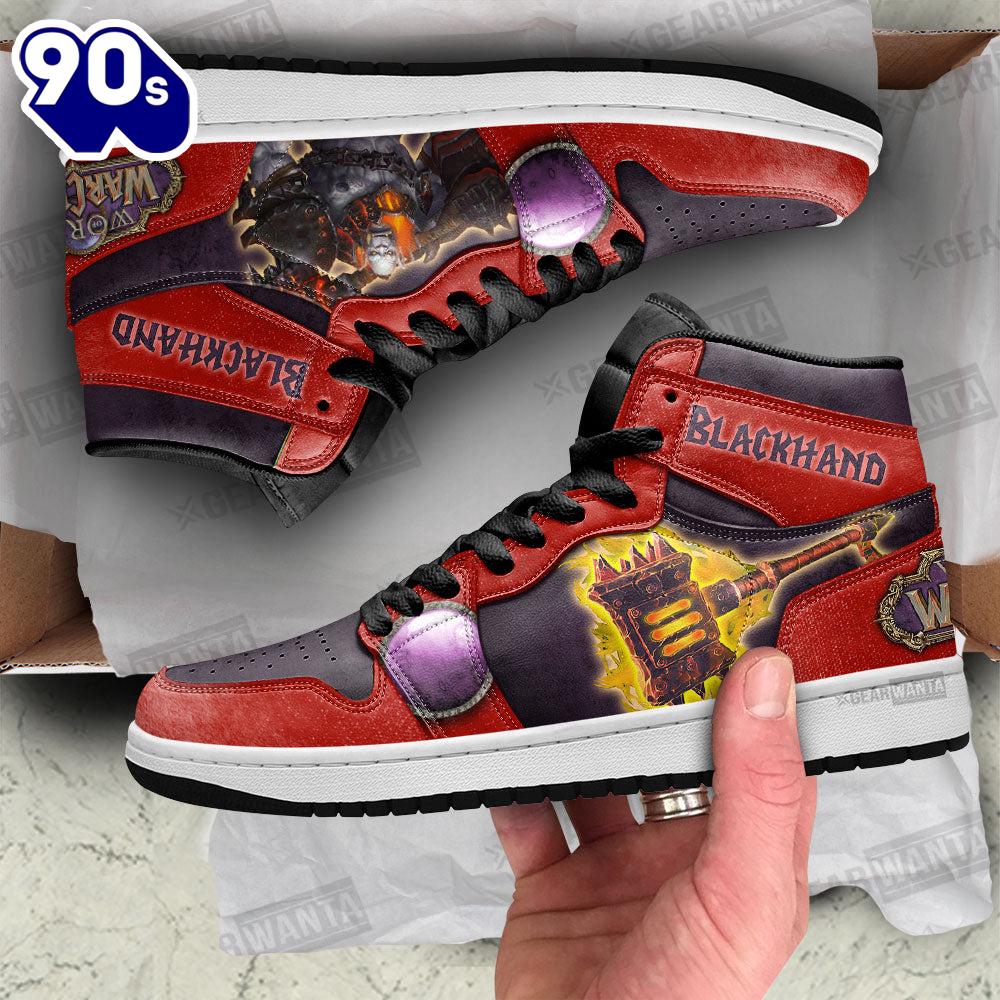 Blackhand World of Warcraft Shoes Custom For Fans Blackhand World of Warcraft Shoes Custom For Fans