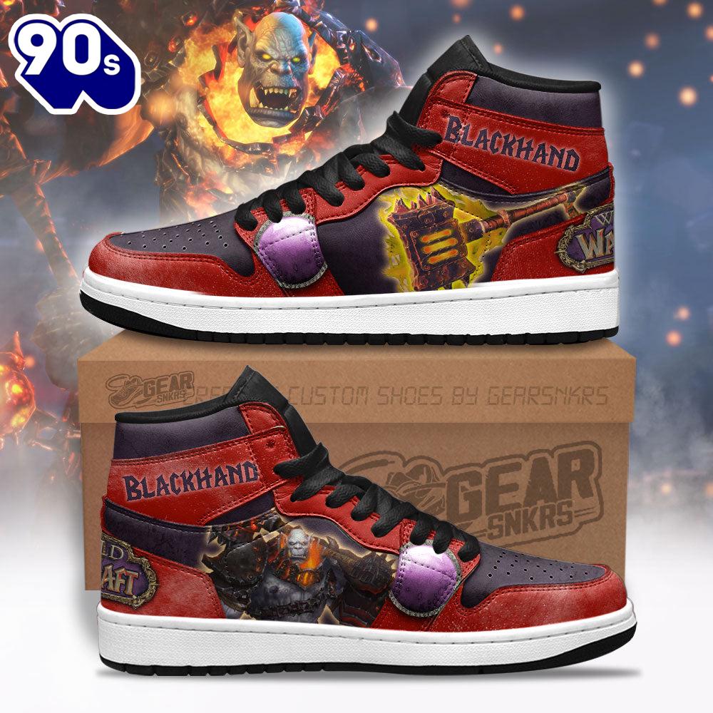 Blackhand World of Warcraft Shoes Custom For Fans Blackhand World of Warcraft Shoes Custom For Fans