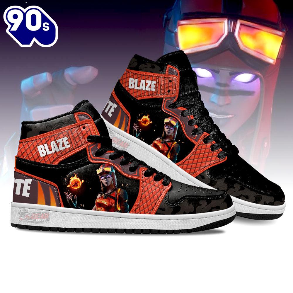 Blaze Skin Game Character Shoes Custom For Fans Blaze Skin Game Character Shoes Custom For Fans